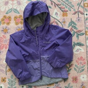Columbia Kids Raincoat in Purple